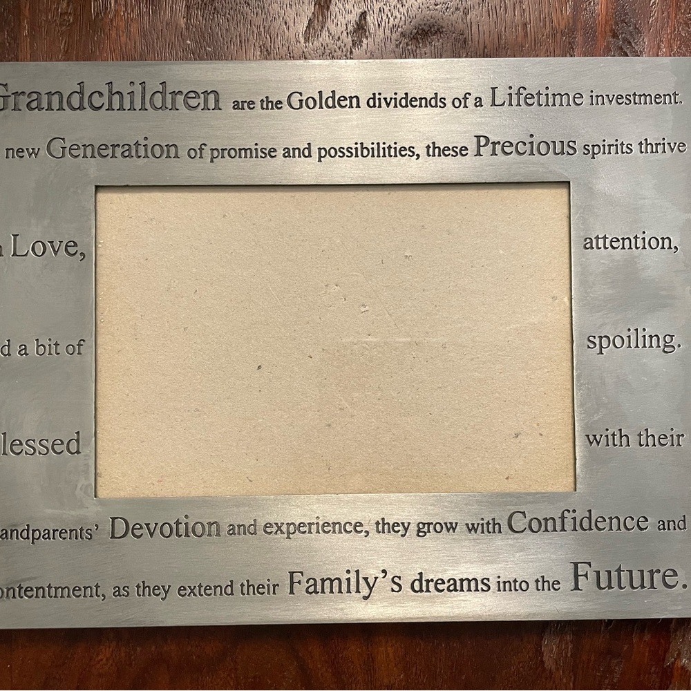 Grandparents!!! Photo Frame for Grandchildren